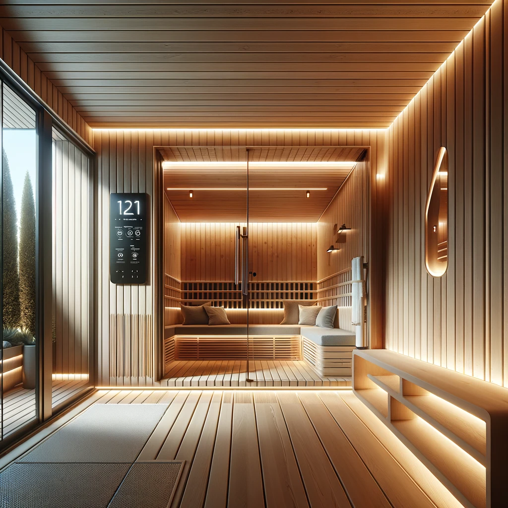 Modern Home Sauna Designs